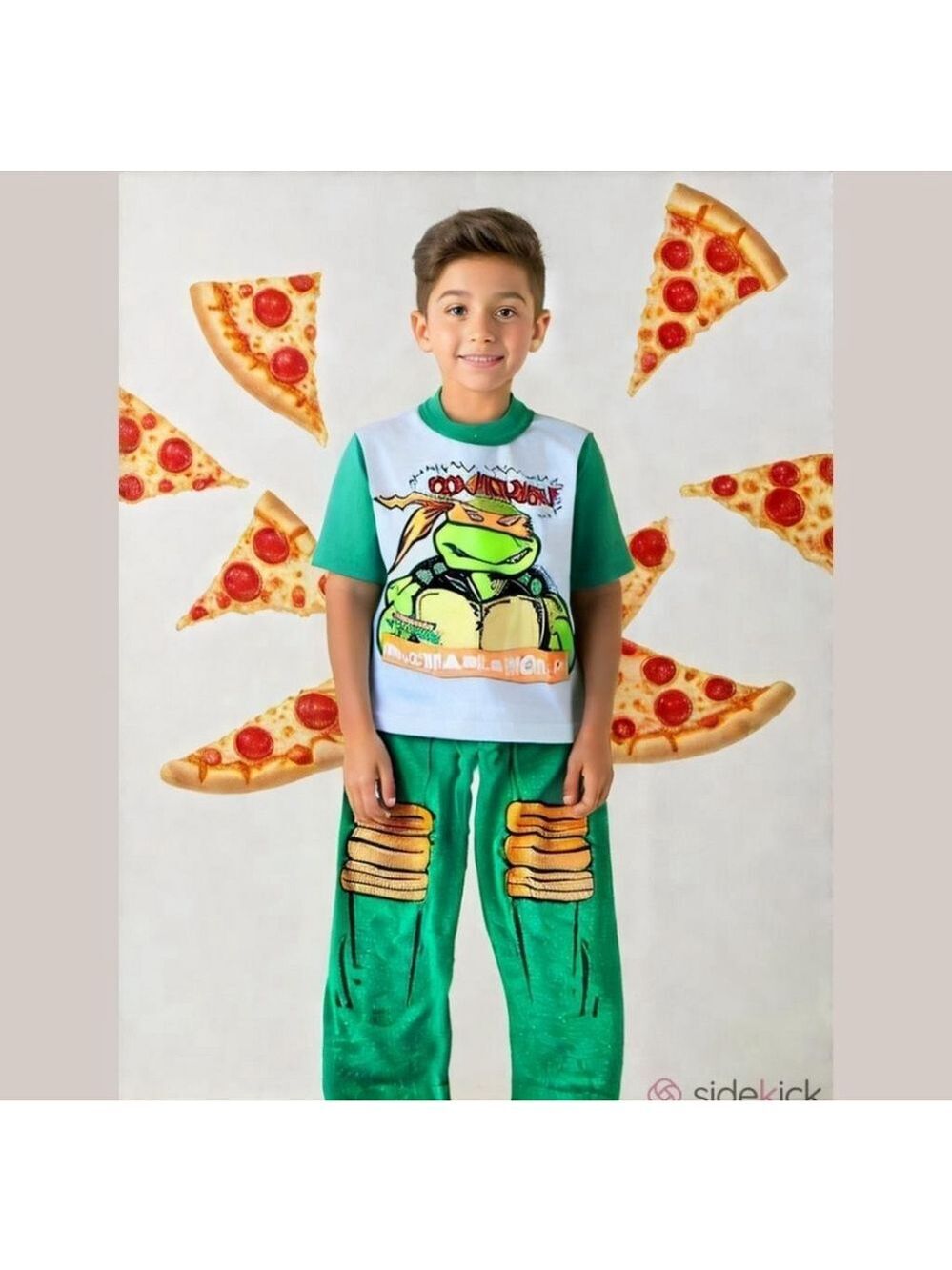 Teenage Mutant Ninja Turtles Pajama Set Size 7